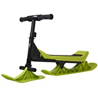 Stiga Snowrider Black-Limegreen- Sled Unisex Infantil- Lime Green-Black- One Size